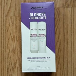 Goldwell dualsenses blondes and highlights shampoo and conditioner